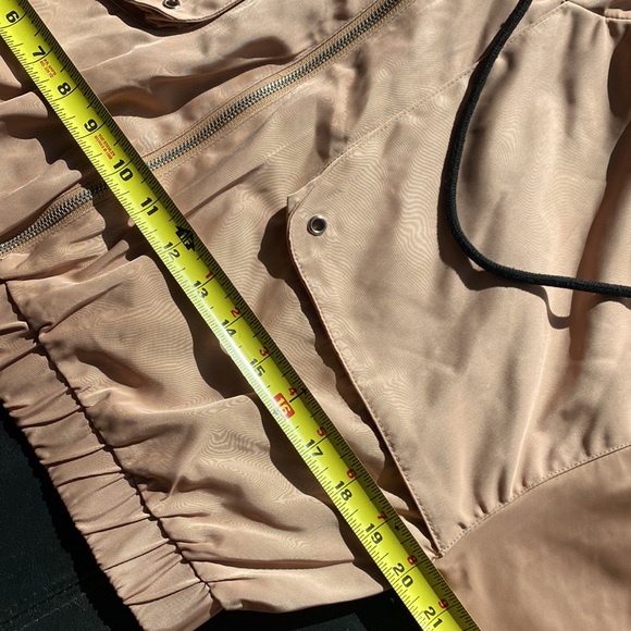 Chic and Stylish Crop Bomber Hoodie Jacket by Forever 21 - Small - Picture 12 of 15